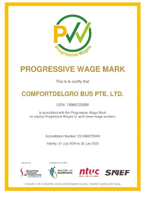 Progressive Wage Mark Certificate